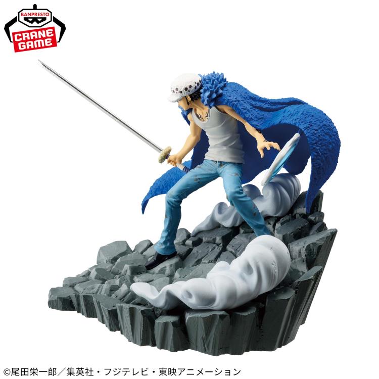 BANPRESTO SENKOZEKKEI FIGURE TRAFALGAR LAW - ONE PIECE BANPRESTO SENKOZEKKEI FIGURE TRAFALGAR LAW - ONE PIECE